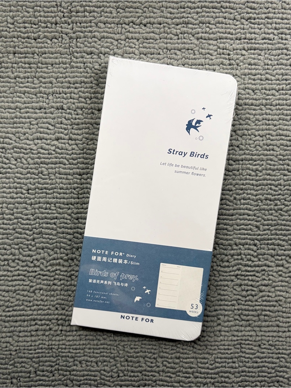 Weeks Planner / Notebook NEW ( Undated Calendar Pages)